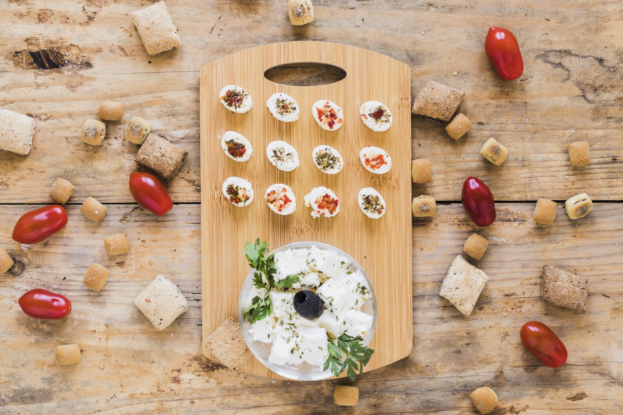 Duża rozpisana taca degustacyjna